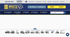 Desktop Screenshot of bretzrvbillings.com