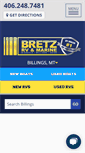 Mobile Screenshot of bretzrvbillings.com